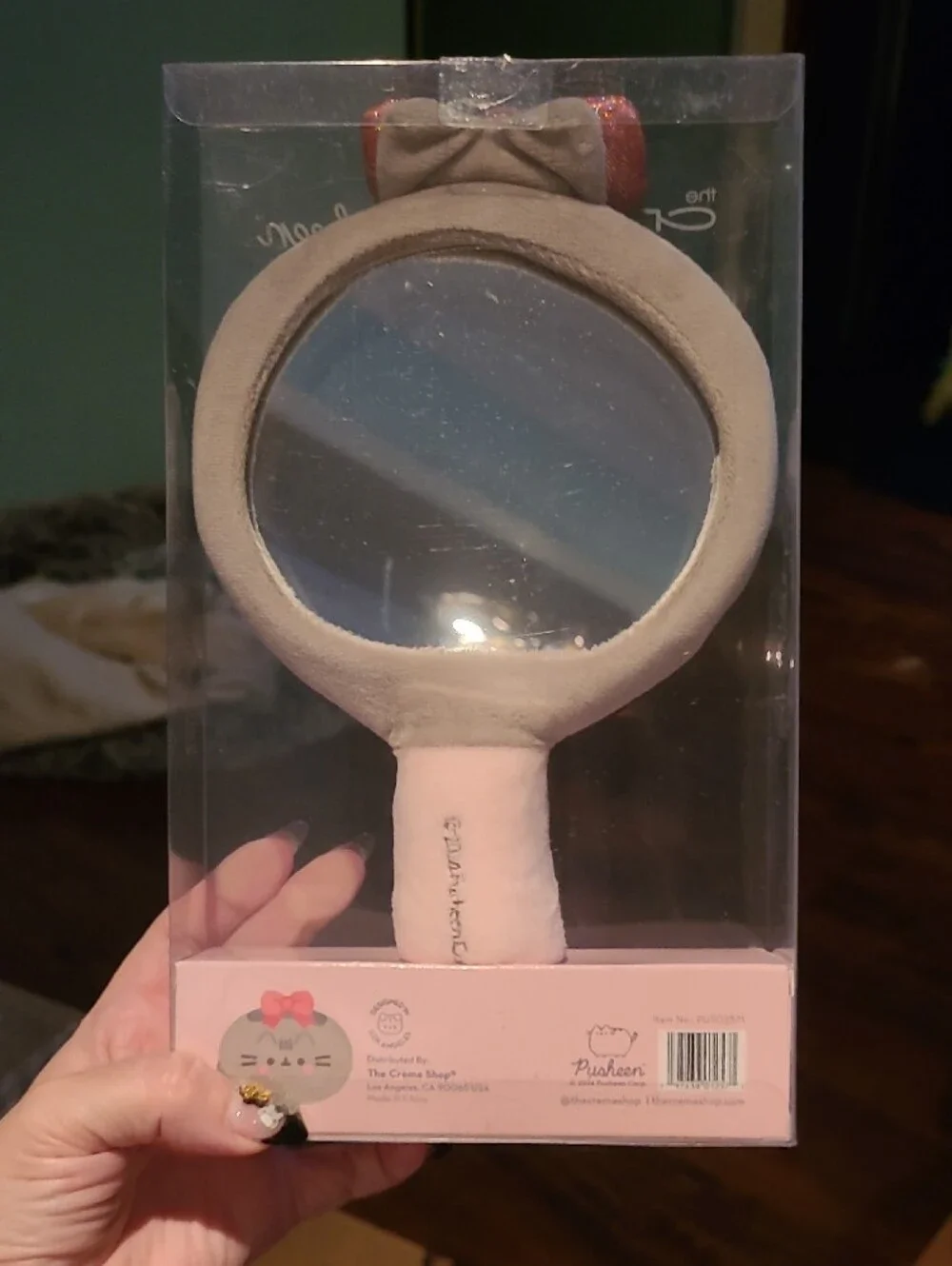 The Crème Shop x Pusheen Plush Portable Mirror & Makeup Sponge Bundle